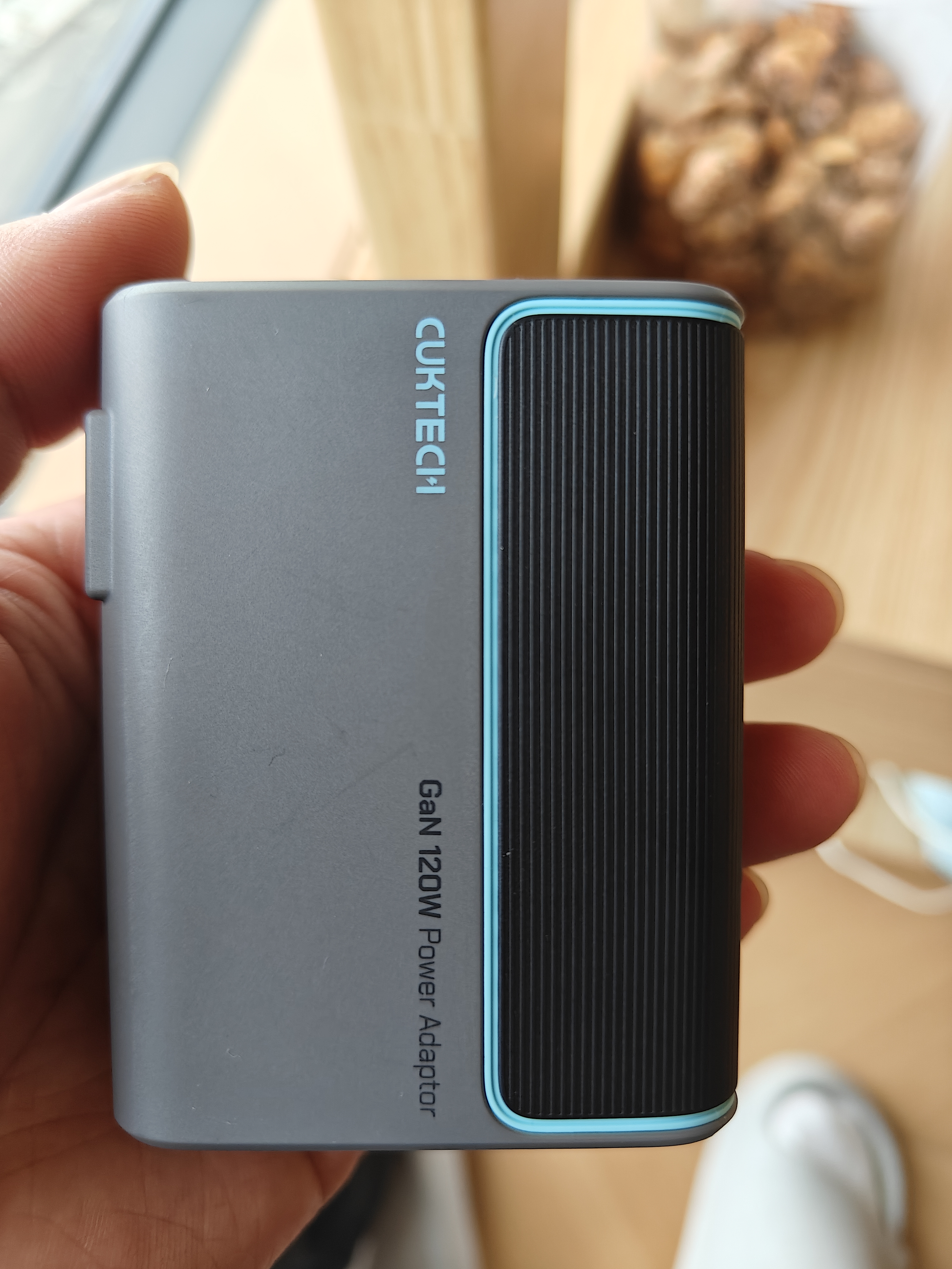 CUKTECH酷态科10号GaN超级闪充块CP120W/100W氮化镓三口充电器快充套装适用荣耀vivo苹果18小米三星笔记本 实拍图