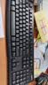 罗技（Logitech）MK120 键鼠套装 有线键鼠套装 办公键鼠套装 电脑键盘 USB即插即用 全尺寸 黑色 实拍图