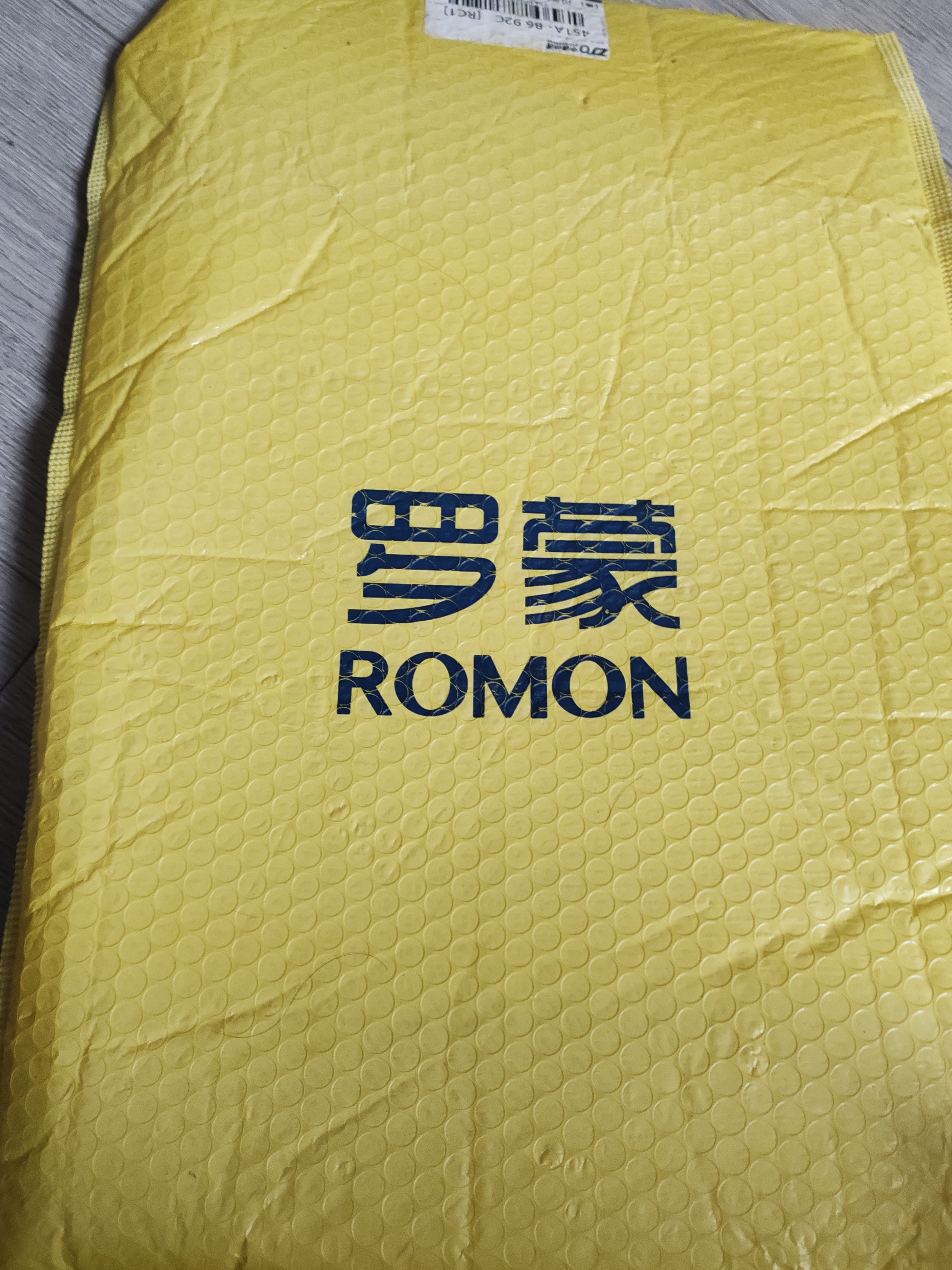 罗蒙（ROMON）100%纯棉牛津纺长袖衬衫男士休闲上衣春秋新款中青年商务休闲衬衣 浅灰 40 实拍图