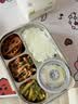 COOKSS饭盒304不锈钢餐盒上班族保温饭盒可微波炉5分格餐盘儿童宝宝 实拍图