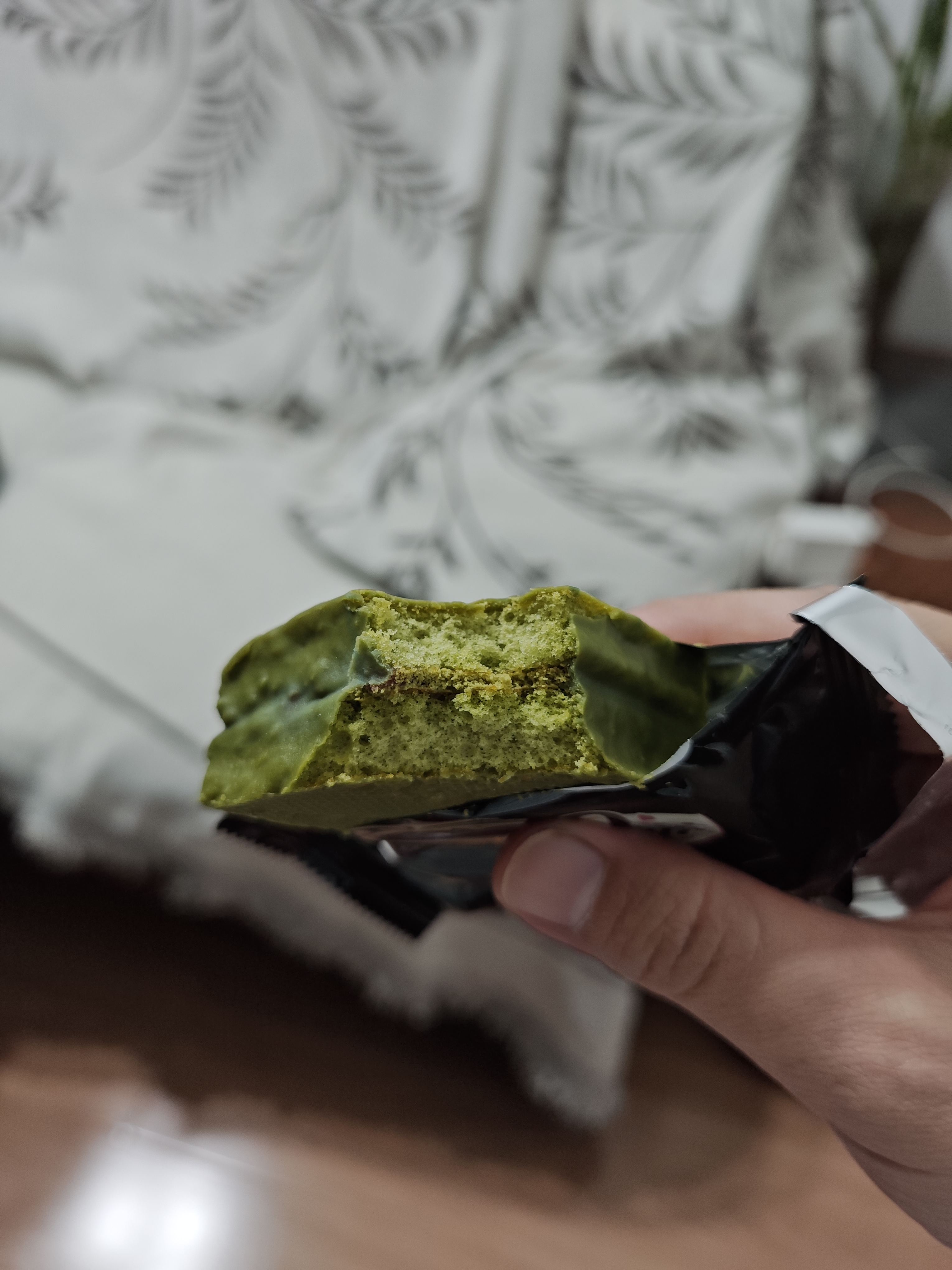 好丽友（ORION）Q蒂蛋糕经典抹茶味12枚336g/盒 面包蛋糕营养早餐休闲零食下午茶 实拍图