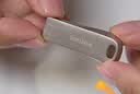 Sandisk闪迪256GB USB3.2 U盘 CZ74 读速高达400MB/s 金属高速u盘 安全加密 学习办公投标大容量优盘 实拍图