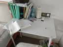 全品屋 可折叠桌电脑桌台式学生长条桌卧室简易书桌写字学习桌桌子办公 长80CM*宽50CM*74CM 实拍图