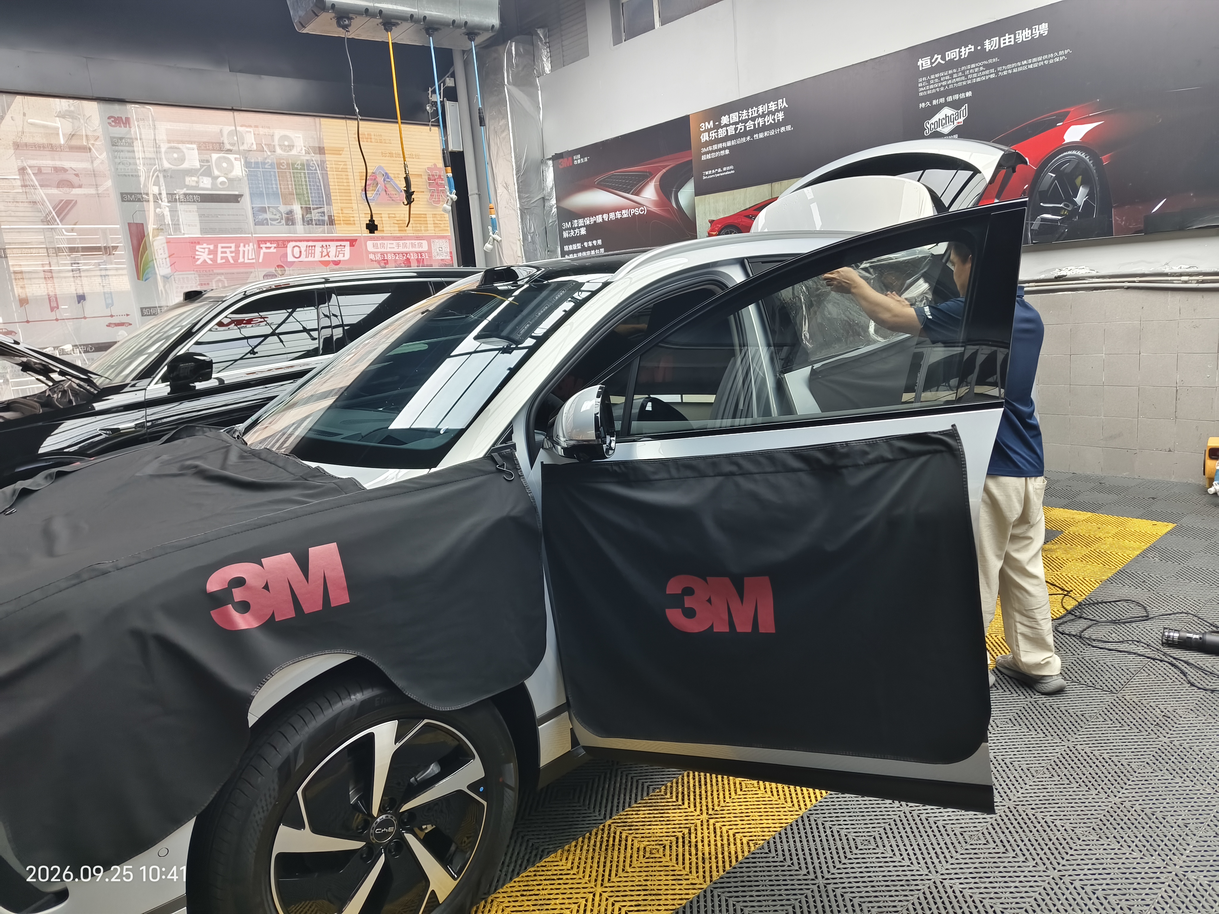 3M【智能多层光学膜】汽车贴膜 朗睿轻享版套装中隐私浅色 太阳膜防晒防爆隔热膜 原装进口 实拍图
