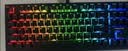 CHERRY樱桃MX1.1黑曜极光 机械键盘87键 游戏键盘 有线键盘 悬浮式无钢结构 RGB灯效 黑色红轴 实拍图