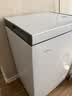 海尔（Haier）100L单温小冰箱迷你冰箱小型家用小冰柜冷柜冷冻冷藏转换一级能效深冷减霜大容量BC/BD-100GHW9D 实拍图