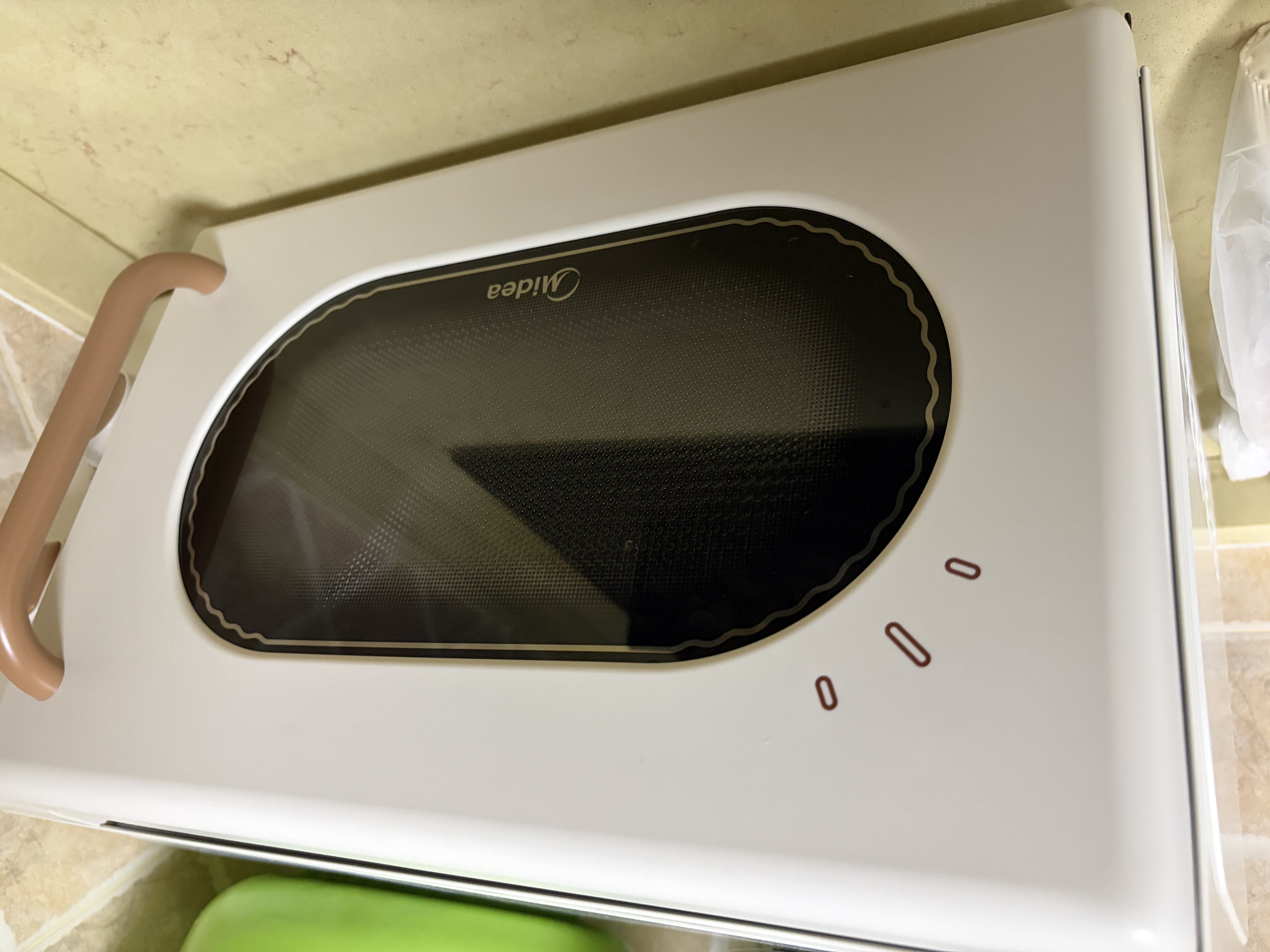美的（Midea）厨房小家电小滋味微波炉变频家用小型百搭复古转盘式经典双旋钮轻音M20H4 实拍图