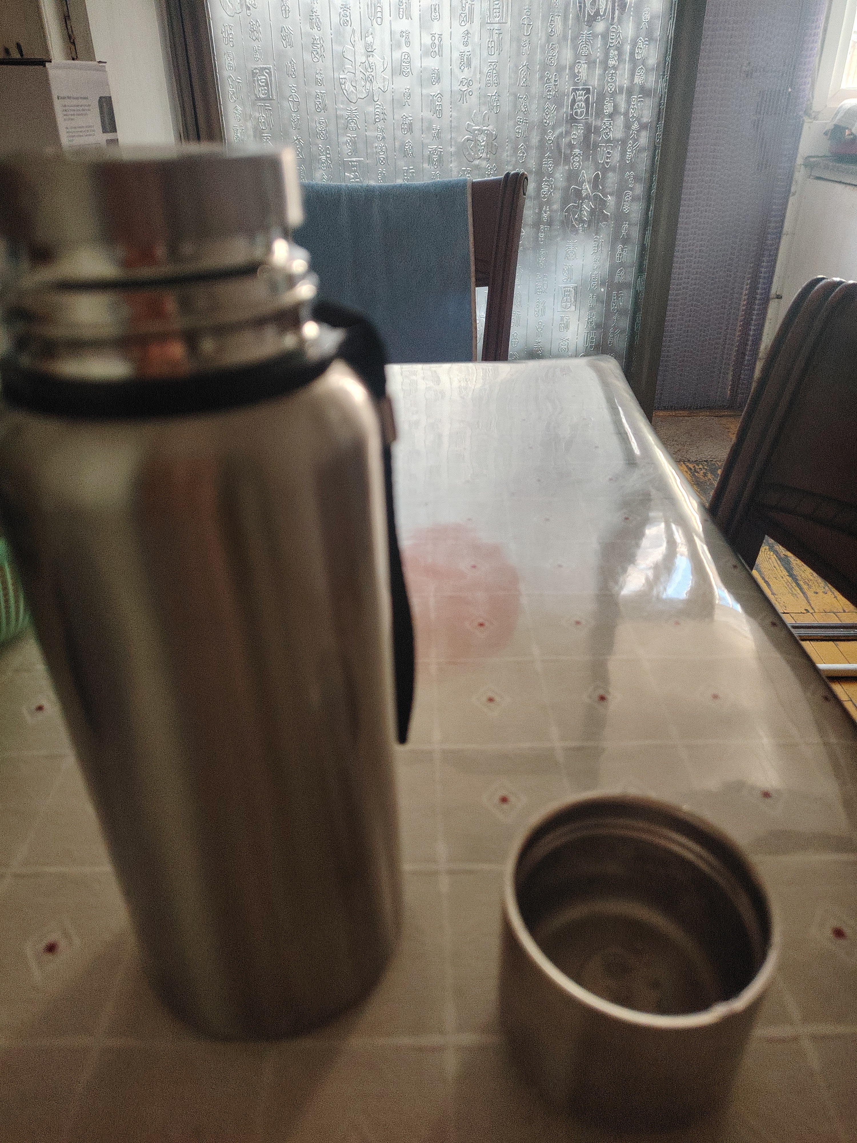 全钢保温杯男316底不锈钢大容量水杯茶水分离泡茶杯子带滤网水壶 316底不锈钢-600ML（茶水分离） 实拍图