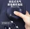 乐活旅行充气脚垫飞机高铁脚凳长途垫脚旅行气垫脚踏汽车车载必备飞行神器 实拍图