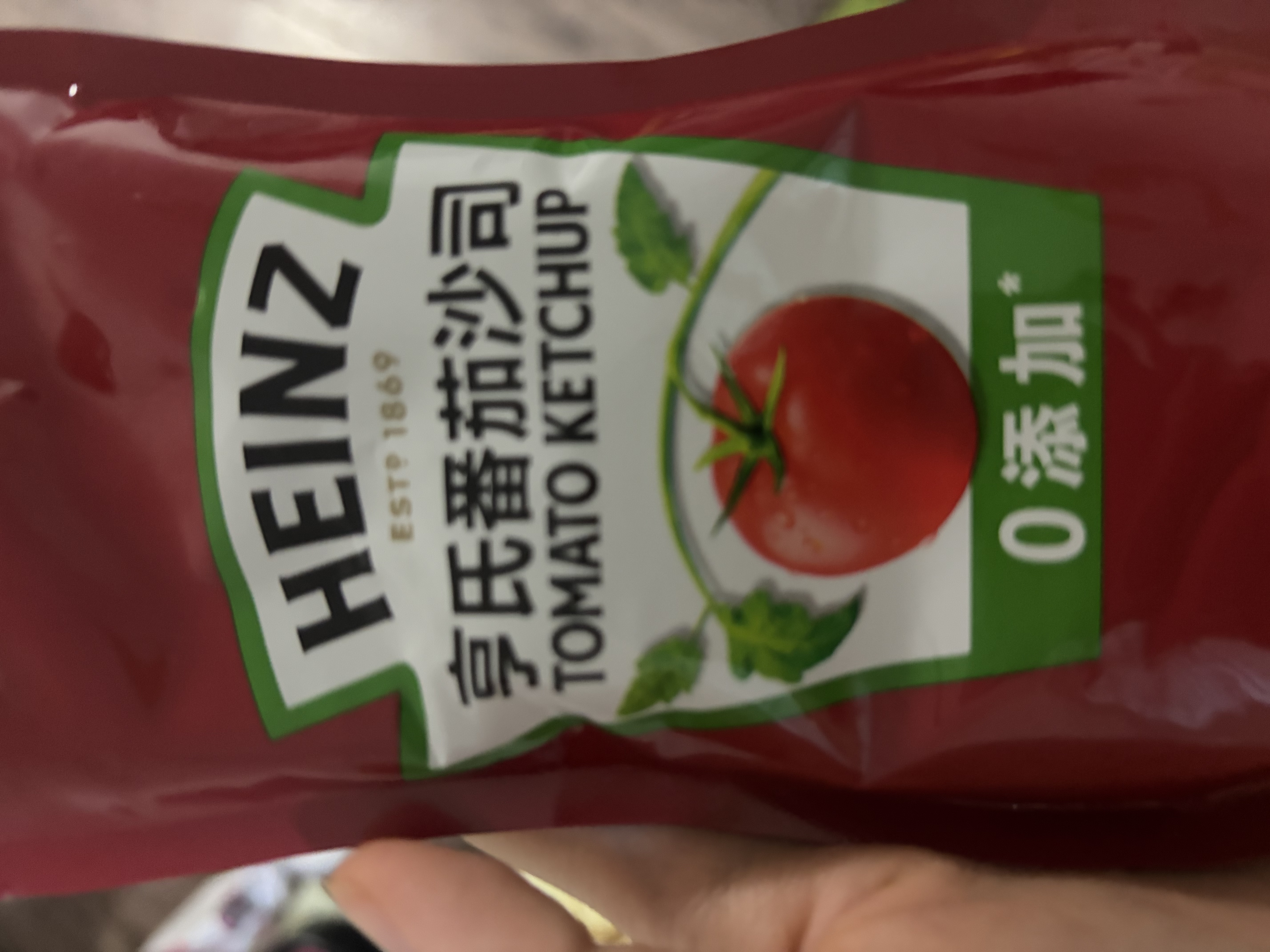 亨氏（Heinz）番茄酱 番茄沙司320g[0添加防腐剂/色素*] 意面薯条酱 实拍图