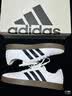 adidas「T头鞋」VL COURT CLASSIC板鞋德训鞋男女阿迪达斯轻运动   汉玉白/黑色/树脂黄   37 实拍图