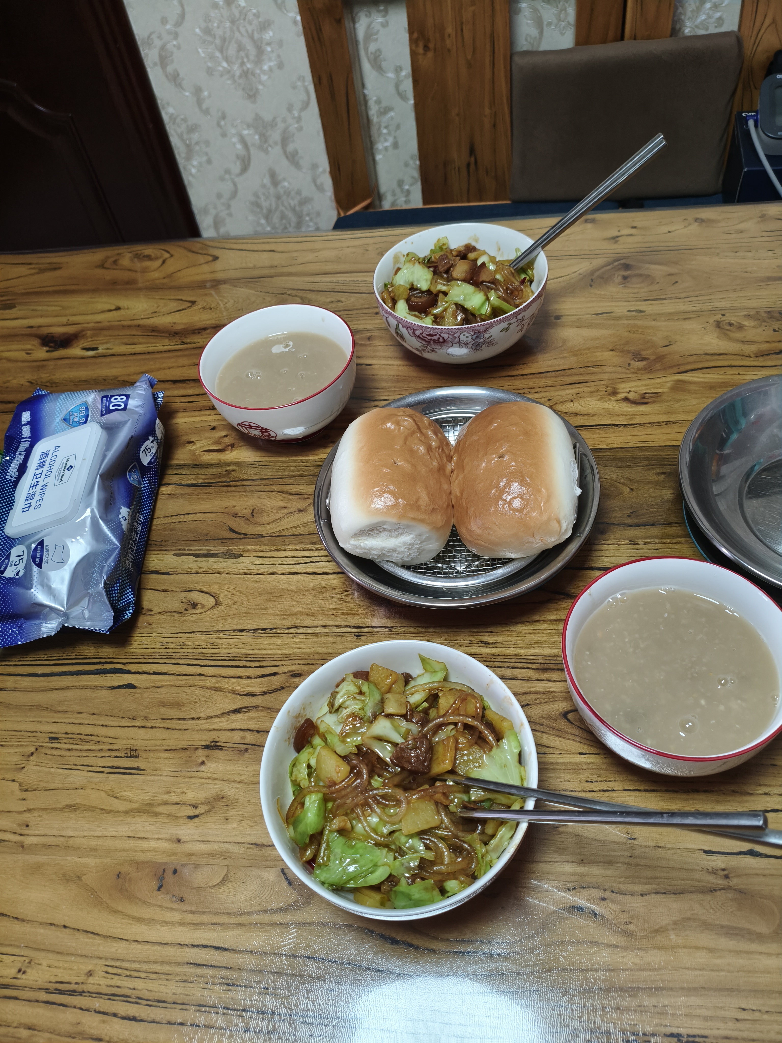 宫门口馒头铺创始人店花馍组合产品面食豆包馒头即食早餐加热传统美食 烤馒头4个 1包 实拍图