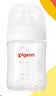 贝亲（Pigeon）玻璃奶瓶宽口径防胀气160ml S号奶嘴 1月+ AA186  实拍图
