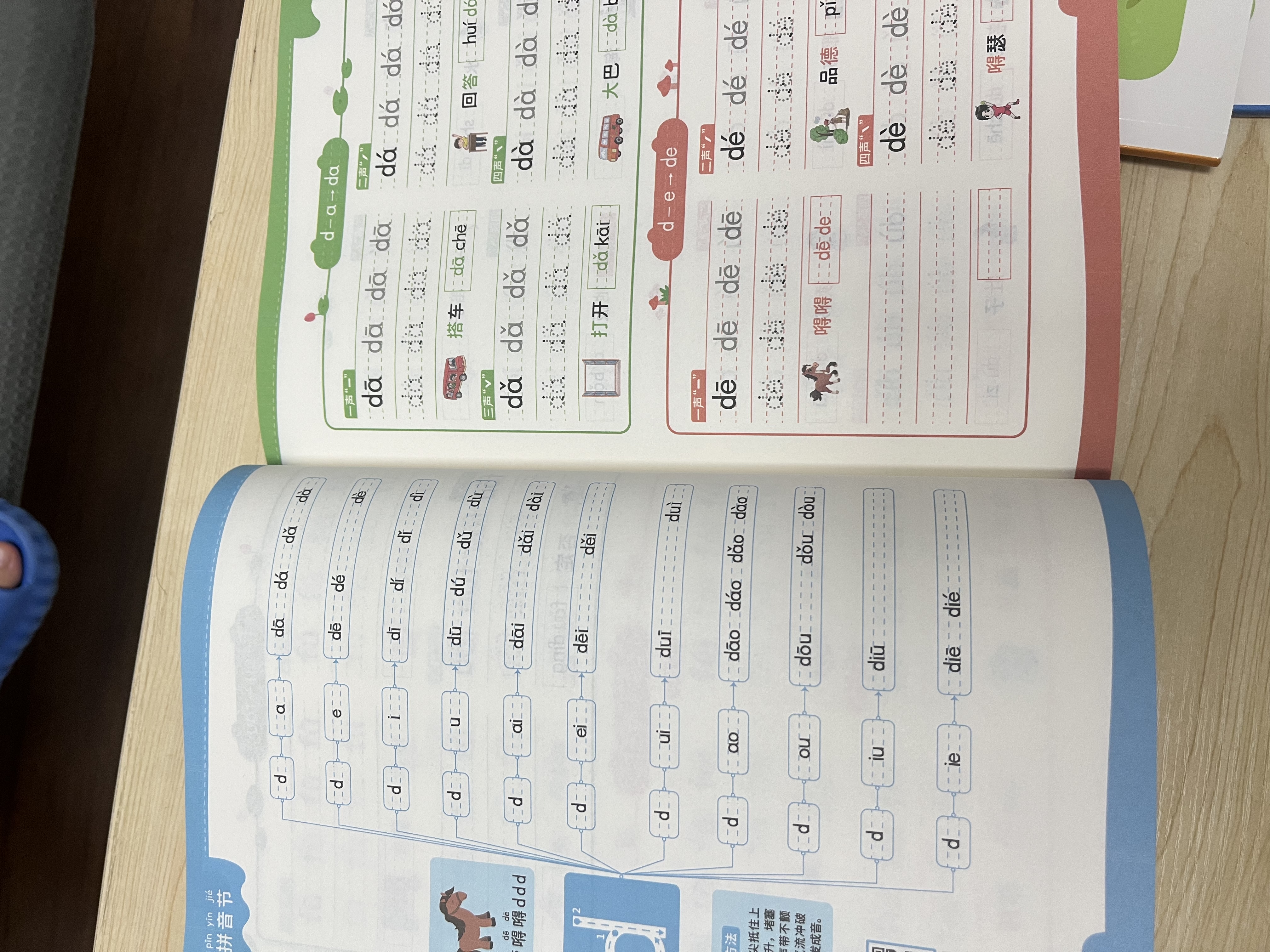 六品堂拼音拼读训练1+2+3阶练字帖幼小衔接拼音专项练习册幼升小汉语教材全套一日一练拼读小能手拼音 实拍图