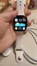 Apple/苹果/苹果 Watch S11 智能手表GPS款42毫米玫瑰金色铝金属表壳淡桃粉色运动型表带S/M MEUN4CH/B 实拍图