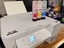 爱普生（EPSON）【6代新品】L4356墨仓式彩色无线AI学习打印机一体机家用/办公  L4266升级版(自动双面 液晶屏 白) 实拍图