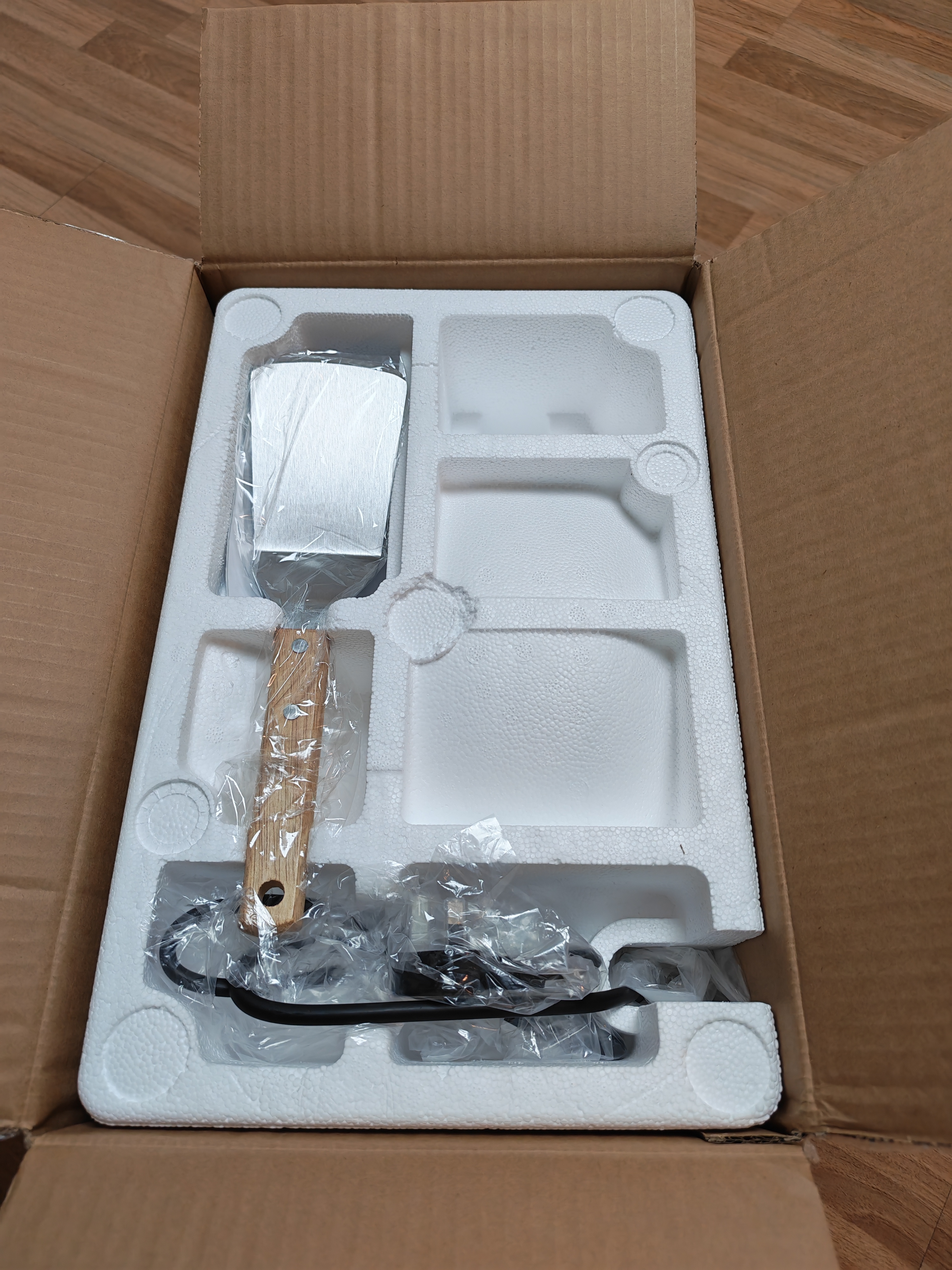 美的（Midea）电饼铛 小钢炮0涂层316L不锈钢家庭用40mm超深双面加热 煎饼锅烤肉锅烙饼锅早餐机电煎锅3038-s1 实拍图