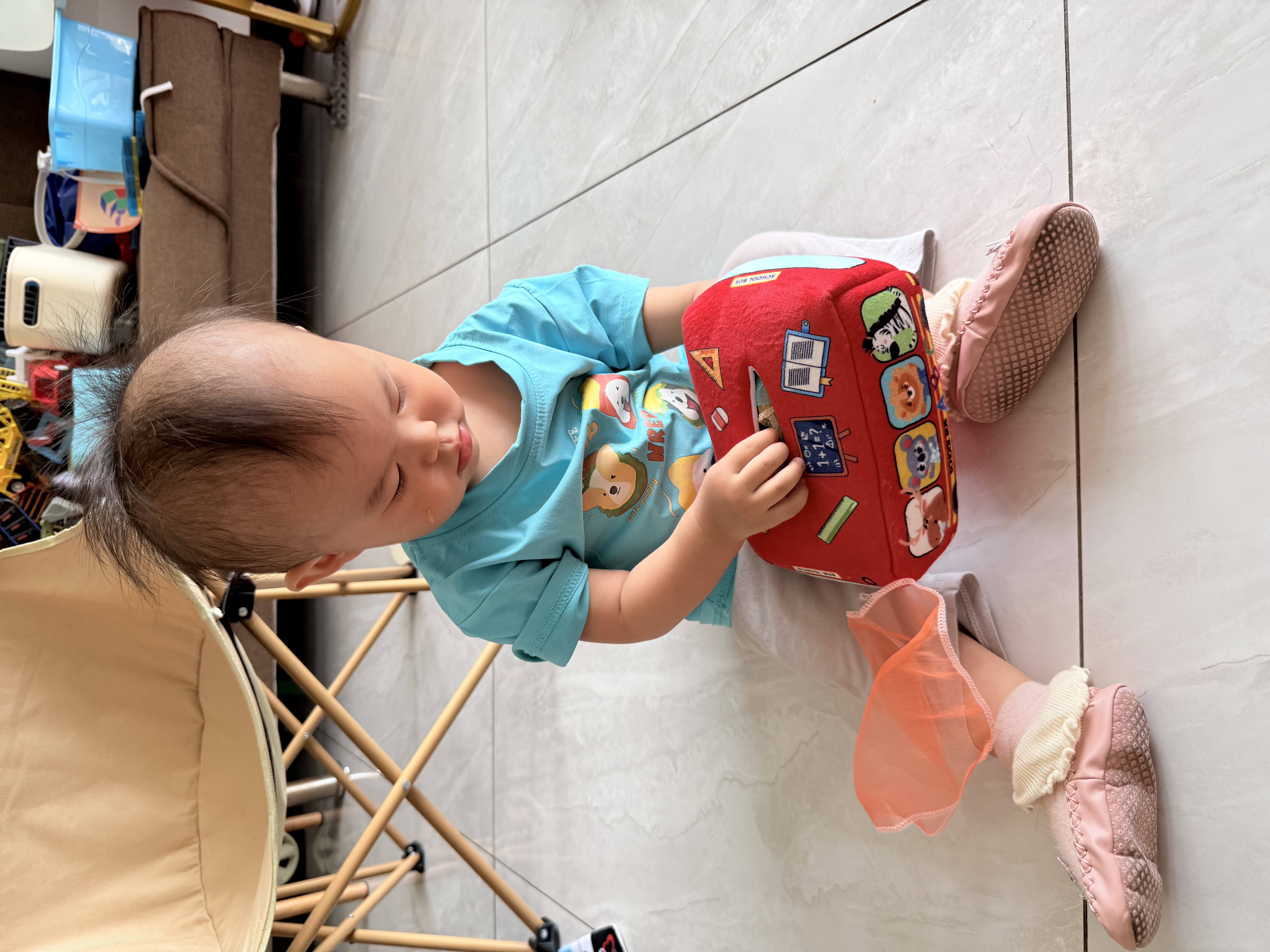 COODORA婴儿抽纸玩具新生儿抽抽乐益智早教宝宝手部锻炼布书生日礼物 实拍图