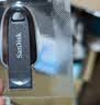 Sandisk闪迪128GB USB3.2 U盘 CZ550黑色 读速100MB/s 安全加密 数据恢复 学习办公电脑车载 高速大容量优盘 实拍图