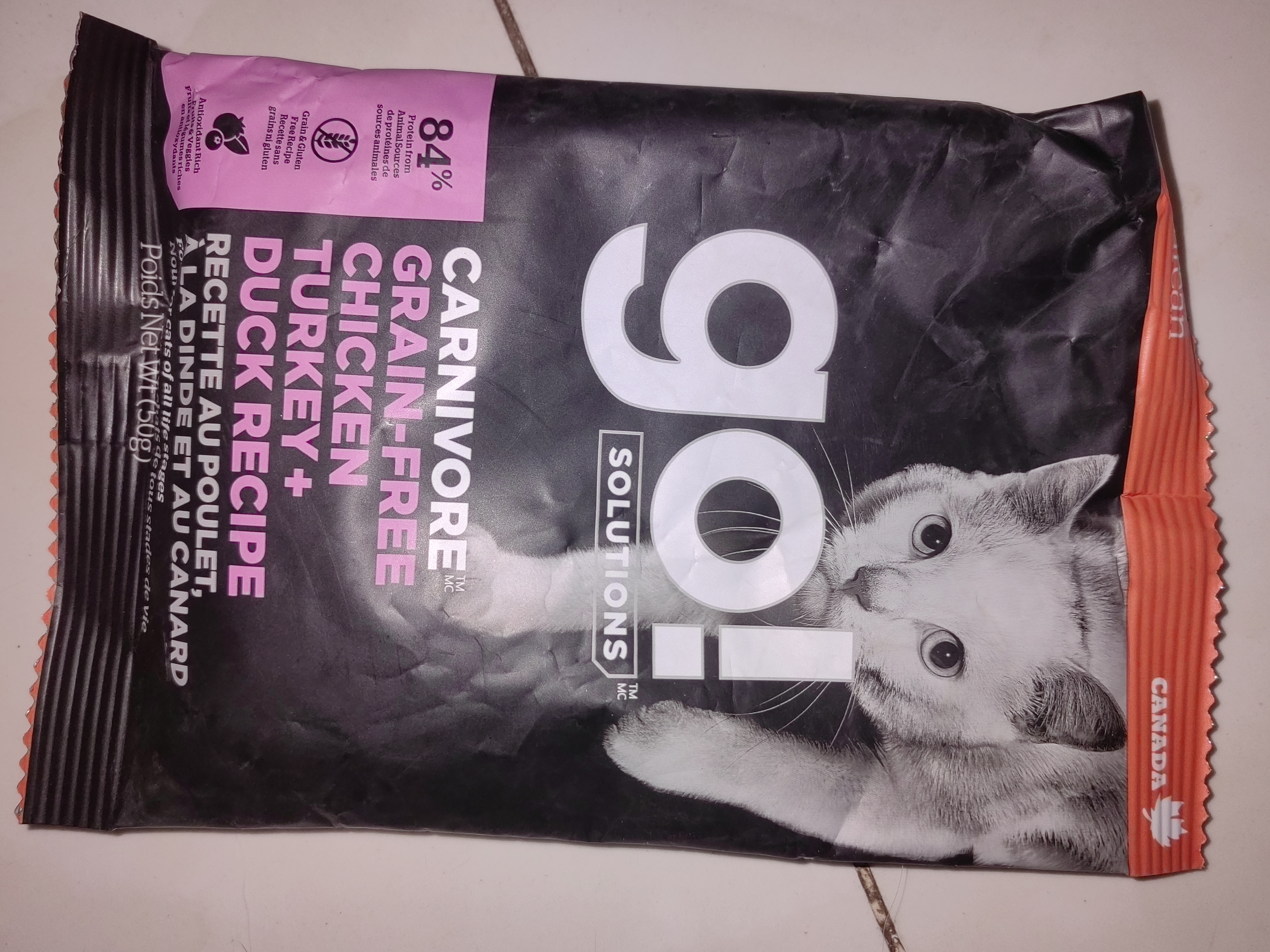 GO！SOLUTIONS【试吃装】无谷九种肉猫粮50g多肉成猫幼猫通用原装进口 实拍图