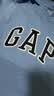GAP男女装秋季款纯棉字母logo短袖T恤常规上衣美版570044 深蓝色 M 美码 L亚洲码180/96A 【偏小，建议选大一码】 实拍图