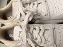 adidas ENTRAP美式校园风运动鞋少年感复古篮球风板鞋阿迪达斯   白色/金属暗银   38 实拍图