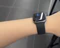 Apple/苹果/苹果 Watch S11 智能手表GPS款42毫米银色铝金属表壳雾紫色运动型表带S/M MEUT4CH/B 实拍图
