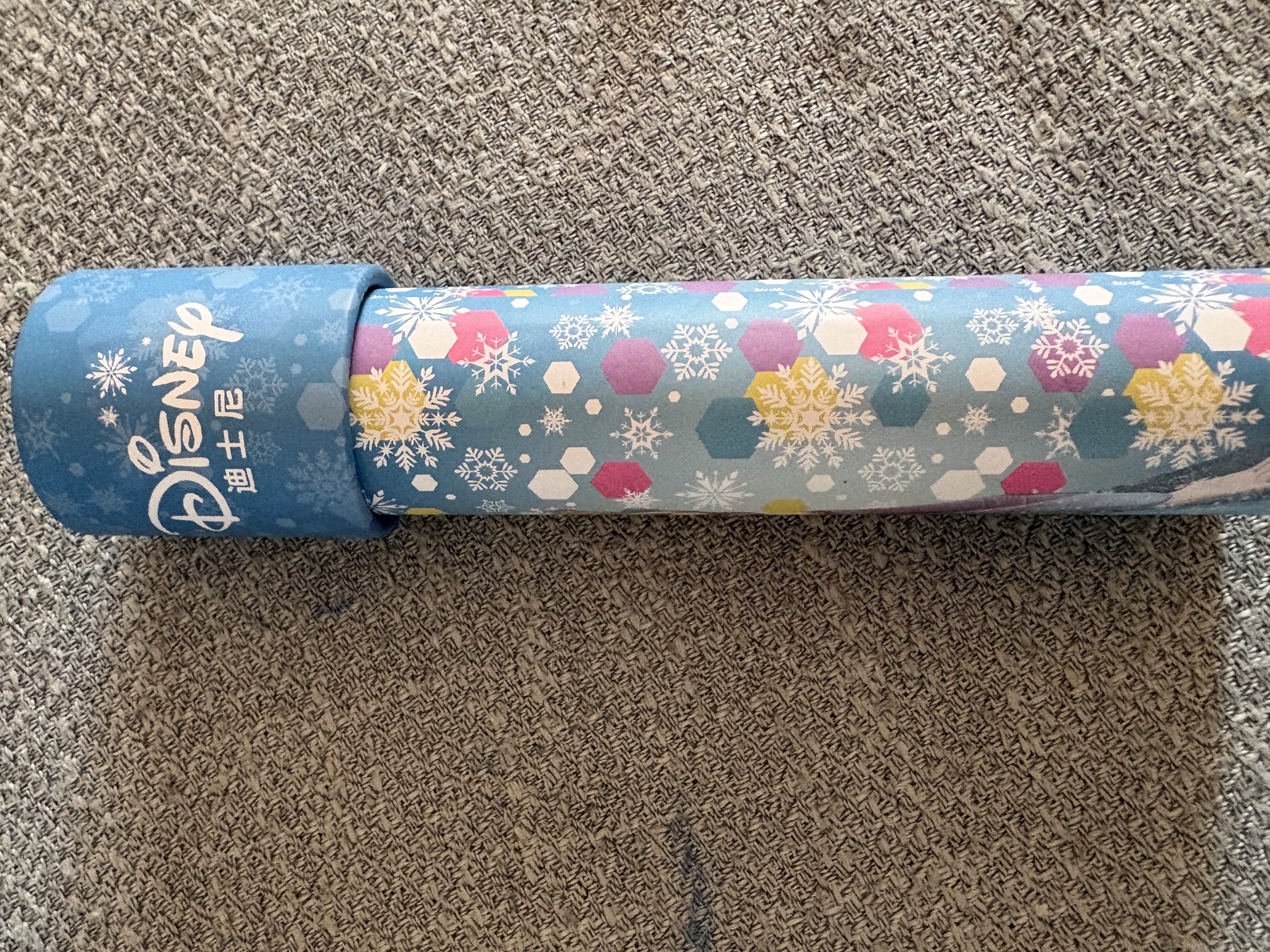 迪士尼（Disney）儿童神奇万花筒 冰雪奇缘纸质多棱镜亲子怀旧玩具生日礼物礼品 实拍图