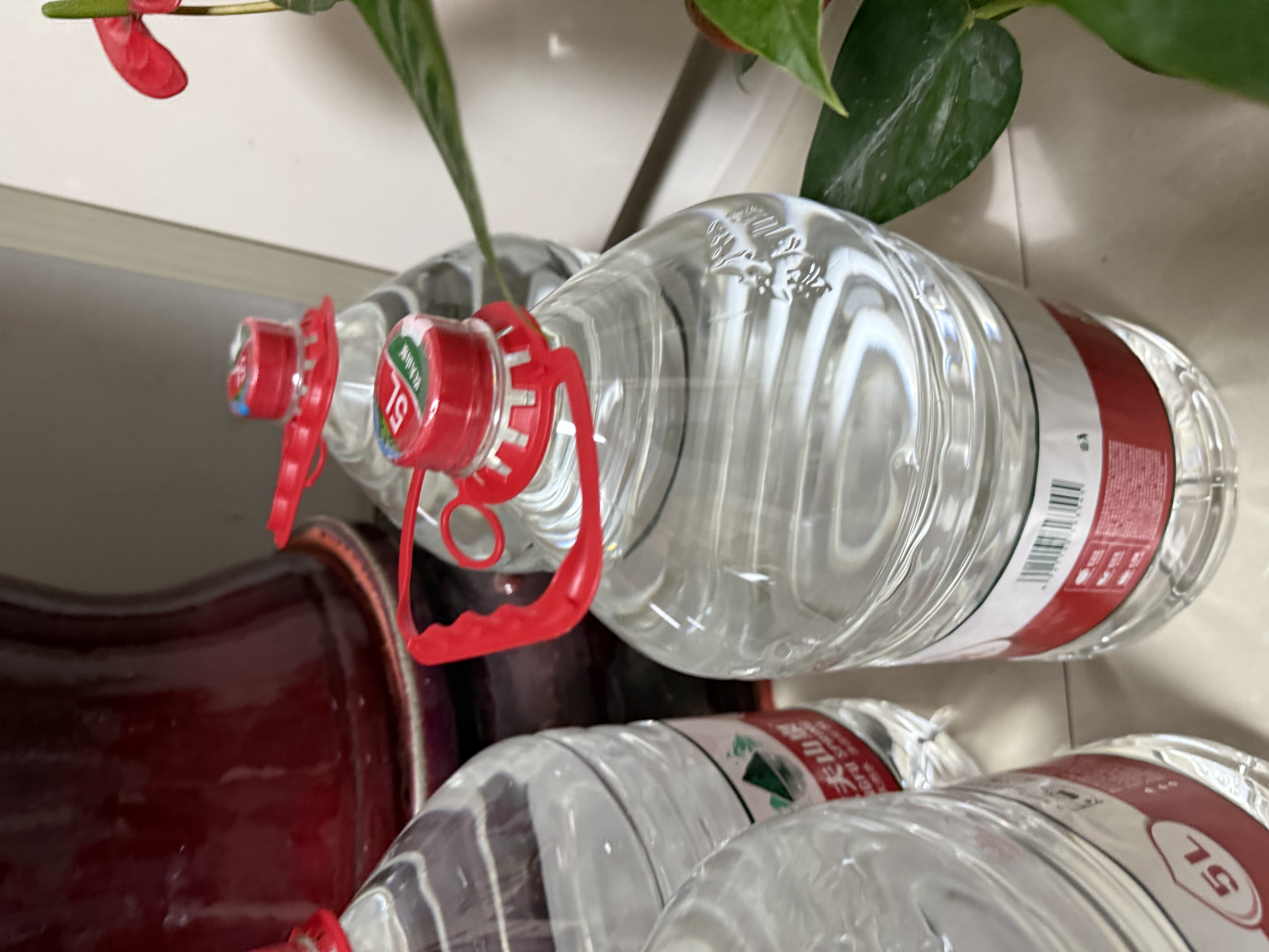农夫山泉饮用水 饮用天然水5L*4桶 整箱装 桶装水塑膜随机包装 实拍图