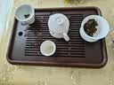 忆壶茶茶盘茶台2026年新款高端茶具托盘小型一人竹质家用带储排水干泡台 实拍图