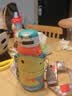 babycare儿童保温杯水壶吸管杯大宝宝学饮杯316不锈钢双饮上学600ml 实拍图