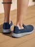 斯凯奇（Skechers）健步鞋男鞋秋冬季一脚蹬运动鞋休闲软底舒适布鞋54626 实拍图