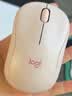 罗技（Logitech）M221轻音鼠标 无线鼠标 办公鼠标 对称鼠标 带无线微型接收器 茱萸粉 实拍图