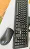 联想（Lenovo）KN210键盘鼠标套装 2.4G无线键鼠套装 全尺寸商务办公  笔记本电脑键盘台式机一体机 黑色 实拍图