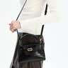 CHARLES&KEITH鳄鱼纹凯莉包手提斜挎婚包包女包生日礼物送女友CK2-50270880-1 Black黑色 S 实拍图