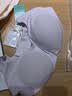 全棉时代纯棉哺乳文胸孕妇内衣孕产无缝软支撑肩开扣文胸XL/C85 轻粉紫 实拍图