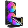 TCOMAS钛钽SJ-A090 360黑色 一体式CPU水冷散热器 大冷头加厚冷排风扇ARGB光效 支持intel/AMD 实拍图