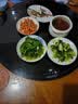 美的（Midea）小欢聚暖菜板加热热菜保温板 2000W电陶炉火锅家用多功能旋转餐桌转盘圆形80CM 双11特惠HBU80YH 实拍图