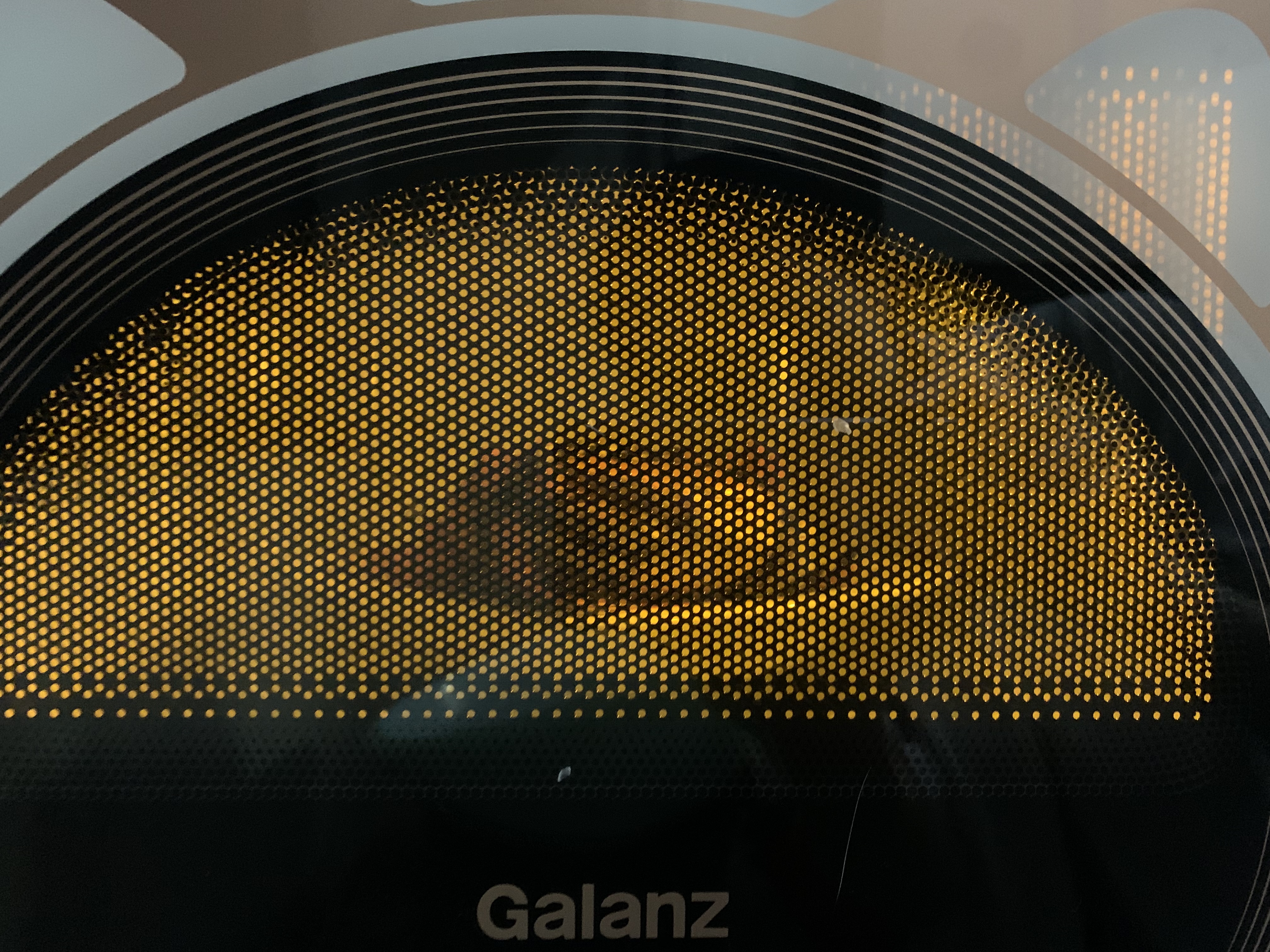 格兰仕（Galanz）微波炉 20L家用小型复古奶油风高颜值 变频800W一级能效转盘加热 2026新款 叮叮喵GPV20-BG1 实拍图