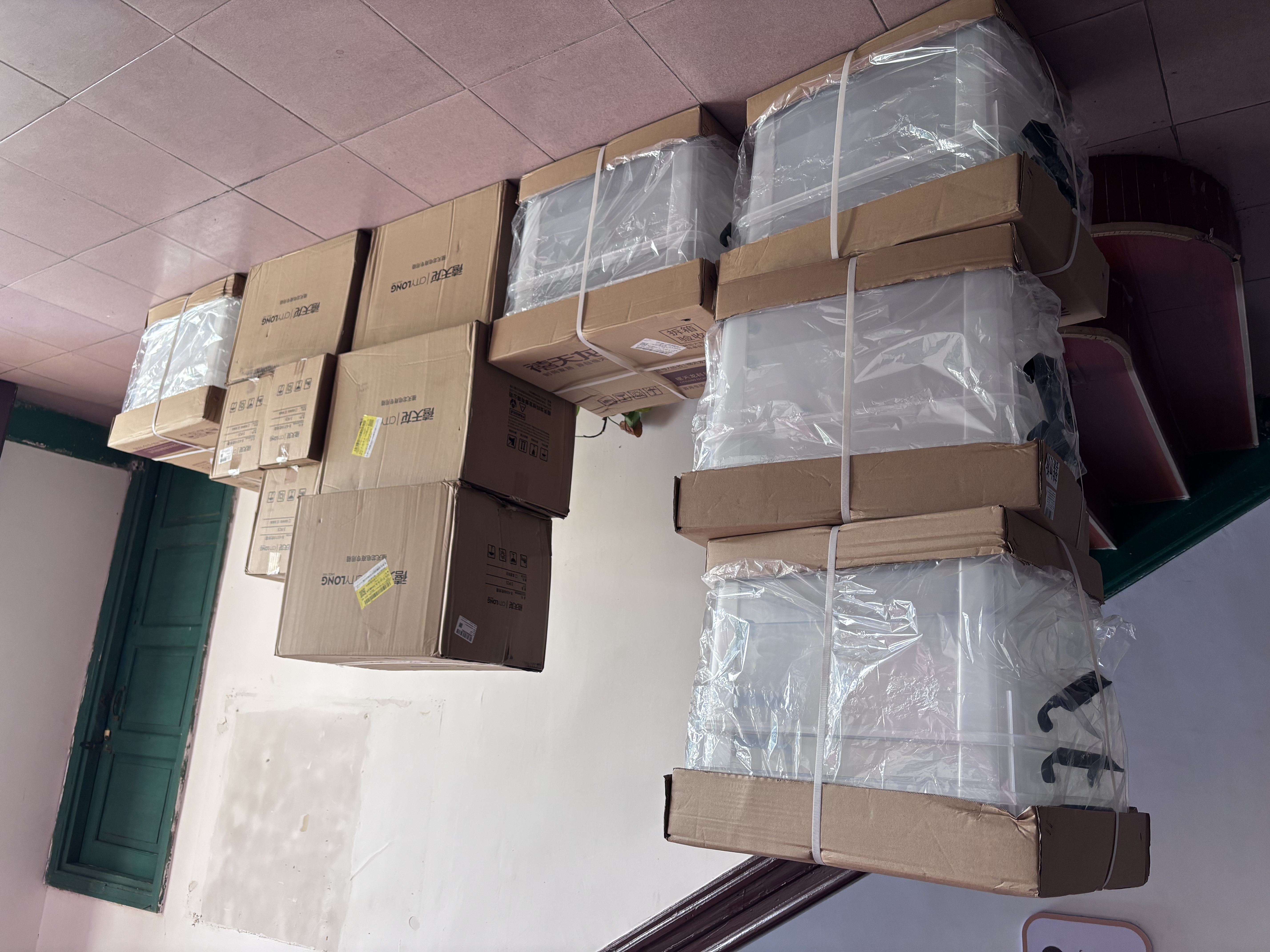 禧天龙塑料透明收纳箱加厚衣物玩具整理箱大号30升 3个装 无轮 实拍图