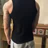 浪莎保暖内衣男背心内穿加绒加厚羊羔绒打底秋冬季马甲防寒上衣 实拍图