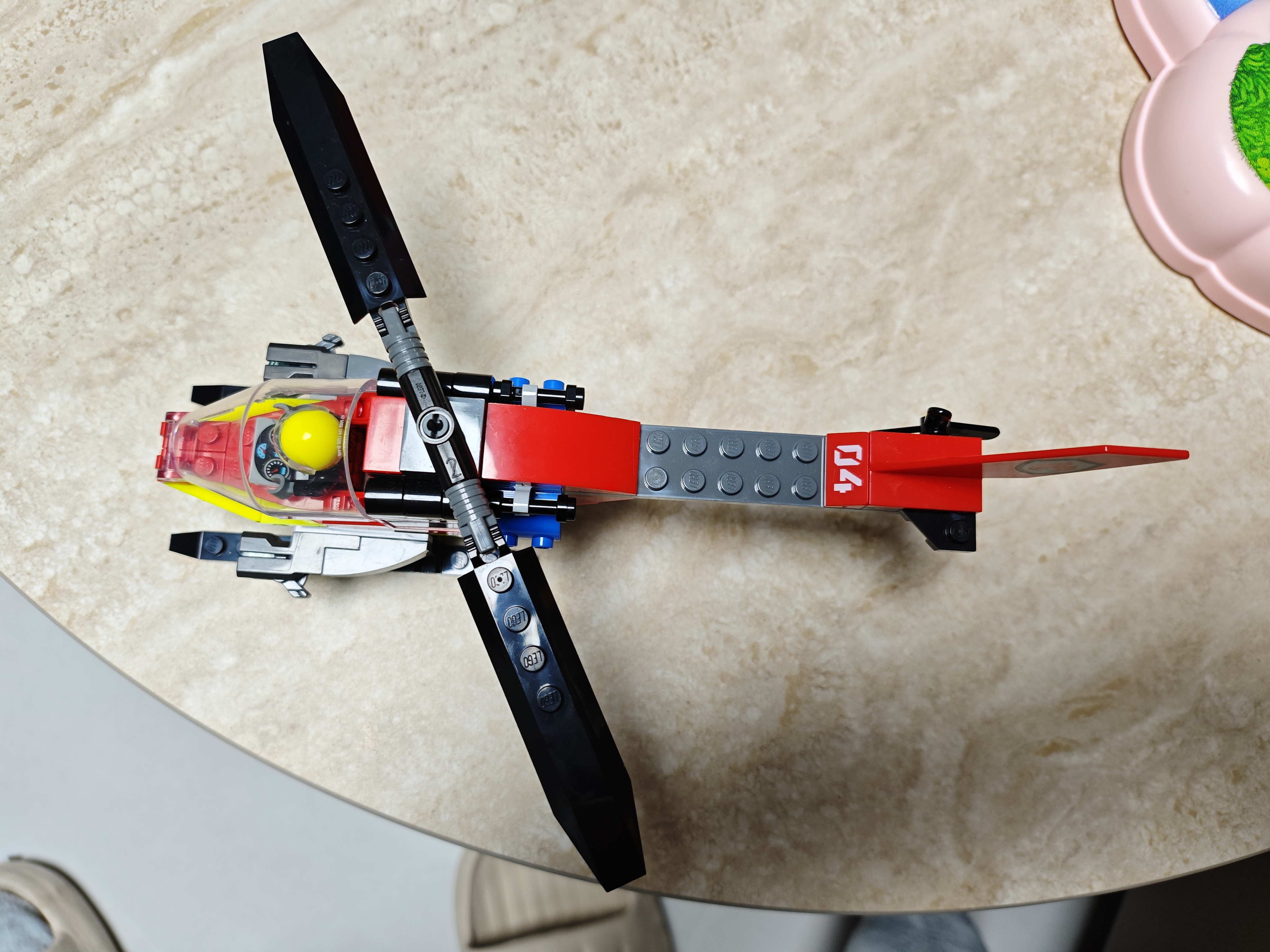 乐高（LEGO）积木玩具 城市组 60411消防直升机5岁+儿童玩具生日礼物 实拍图