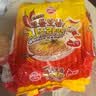 不倒翁韩国进口 辣味芝士拉面111g*4袋 方便食品 夜宵煮面泡面 速食拉面 实拍图