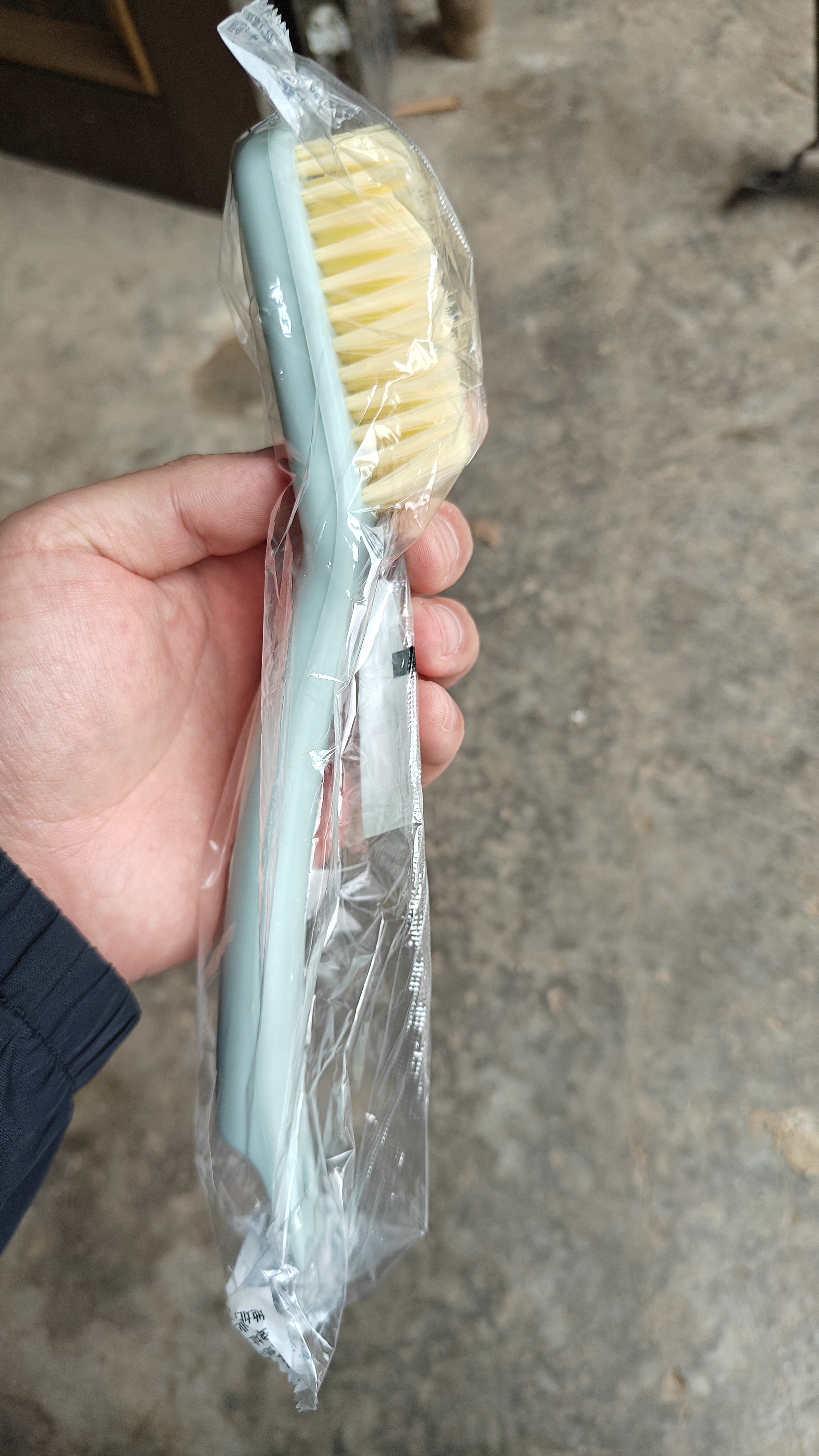梦庭家用 长柄鞋刷可挂式塑料洗鞋多功能洗衣刷清洁刷不伤鞋软毛刷子 实拍图