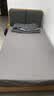 艾薇 A类学生床笠单件单人防滑床罩防尘磨毛床笠 适用1.2m床 极速灰 实拍图