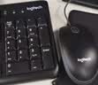罗技（Logitech）MK120 键鼠套装 有线键鼠套装 办公键鼠套装 电脑键盘 USB即插即用 全尺寸 黑色 实拍图