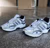 adidas「寻光者」SPIRITAIN 2.0厚底网面老爹鞋阿迪达斯轻运动   白色/金属银/黑色   42 实拍图