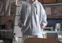 adidas 2025针织运动连帽夹克早秋外套卫衣男女阿迪达斯三叶草   浅麻灰   XL 实拍图