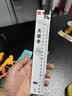 得力（deli）透明20cm学生直尺开学好物文具礼物中考考试绘图制图波浪边尺子新老款随机发货单个装尺子 实拍图