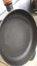典匠铸铁煎锅平底锅24cm聚油煎锅加厚无涂层生铁锅家用烙饼早餐煎蛋锅 实拍图